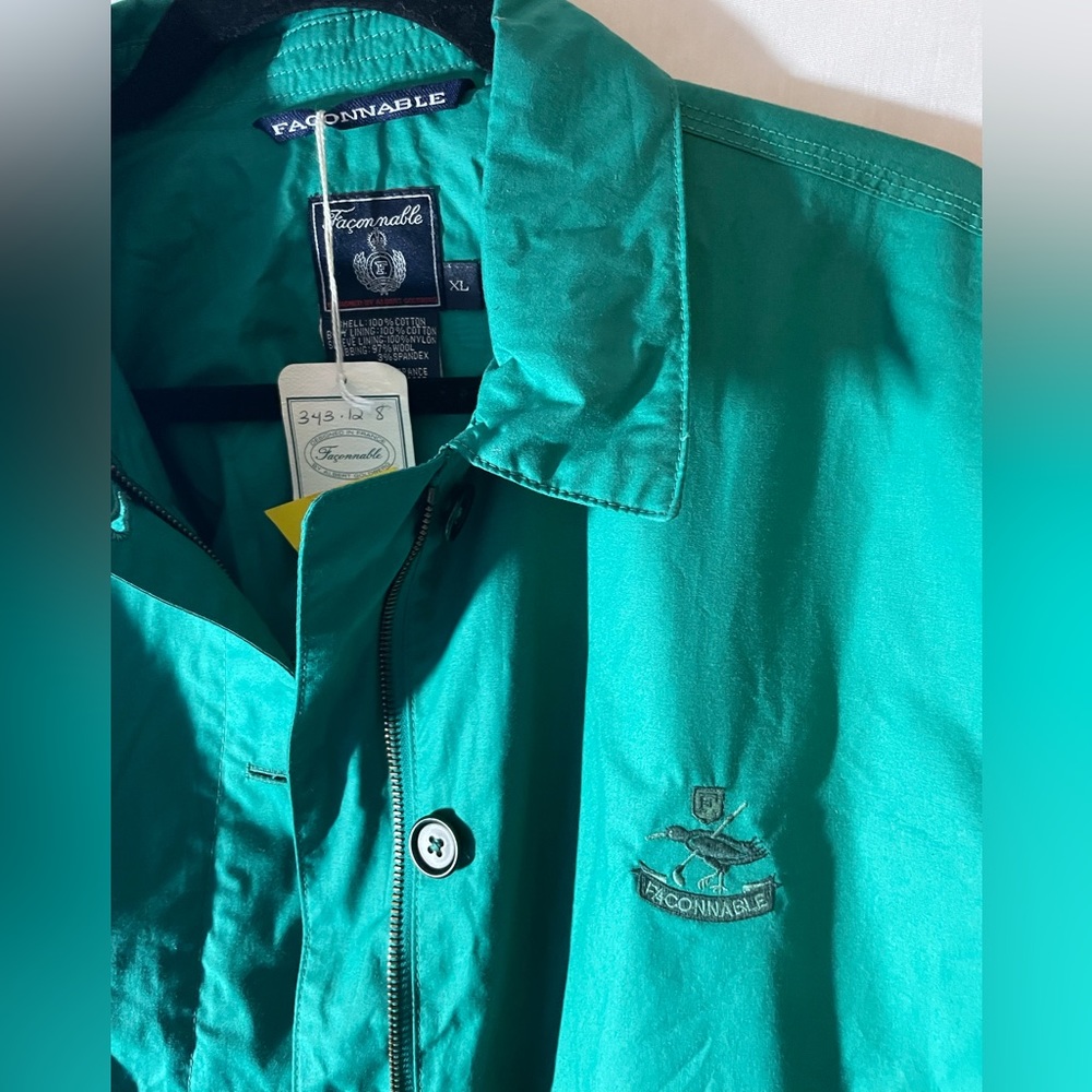 Vintage Façonnable Windbreaker Jacket - Picture 3 of 5